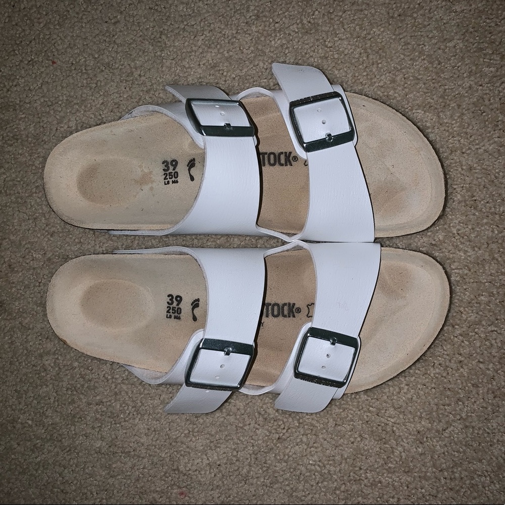 Birkenstock Arizona Sandal: White